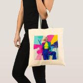 "Kleurfluistering – Dagelijkse Tote" Tote Bag (Voorkant (product))