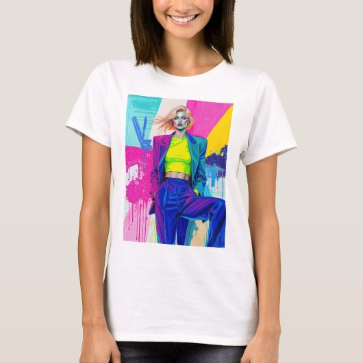 Kleurfluistering T-shirt (Voorkant)