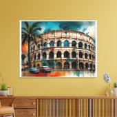 kleurflux canvas afdruk (Insitu (Woonkamer))