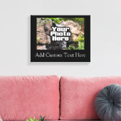 Kleurfoto aangepast canvas afdruk (Insitu (Woonkamer))