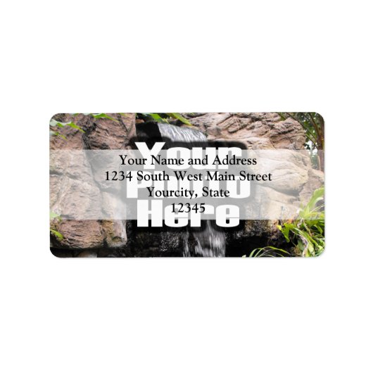 Kleurfoto aangepast etiket (Voorkant)