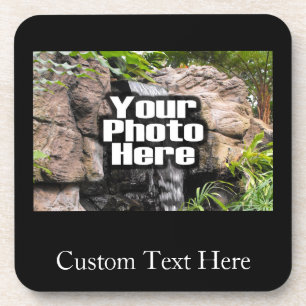 Kleurfoto aangepast onderzetter