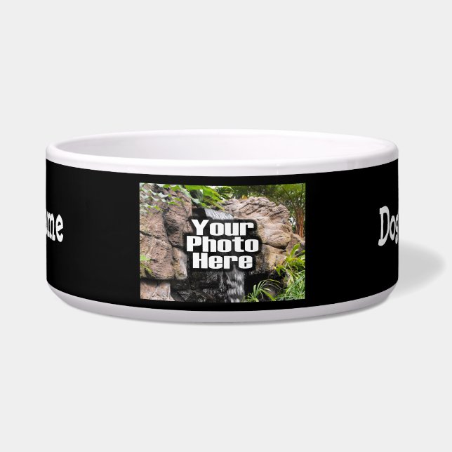 Kleurfoto aangepast voerbakje (Voorkant)