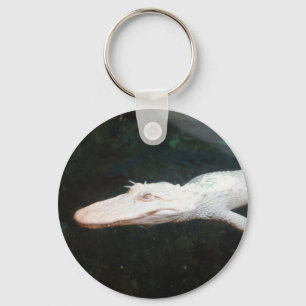 Kleurfoto van albino-zwemmers sleutelhanger