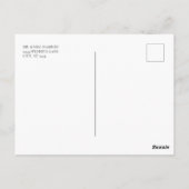 Kleurfoto's en zwart, bedankt Briefkaart (Achterkant)