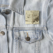 kleurgecodeerde populatie naar provincies vierkante button 5,1 cm (In situ)