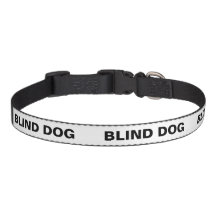 Kleurgecodeerde wasemmeterhalsband - Blindendog
