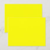 kleurgeel briefkaart (Voorkant / Achterkant)