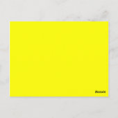 kleurgeel briefkaart (Achterkant)