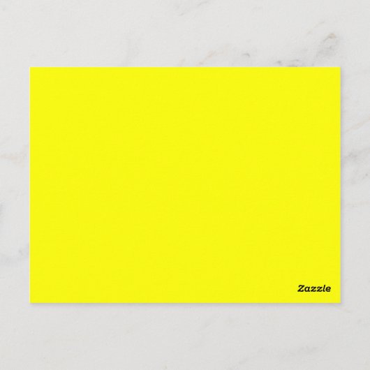 kleurgeel briefkaart (Achterkant)