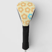 Kleurgeel schattig golfheadcover (Voorkant)