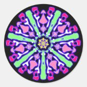 Kleurgekleurde psychesische sticker nr. 3 (Voorkant)