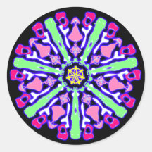 Kleurgekleurde psychesische sticker nr. 3