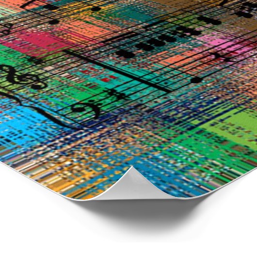 Kleurgeluiden Poster (Hoek)