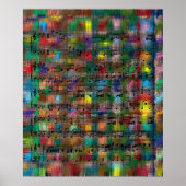 Kleurgeluiden Poster (Voorkant)