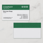 Kleurgestructureerde koptekst - Groene verbinding Visitekaartje (Voorkant / Achterkant)