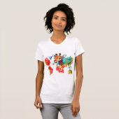 Kleurgiraf T-shirt (Voorkant volledig)