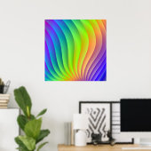 Kleurgolf Poster (Thuiskantoor)