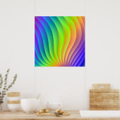 Kleurgolf Poster (Keuken)