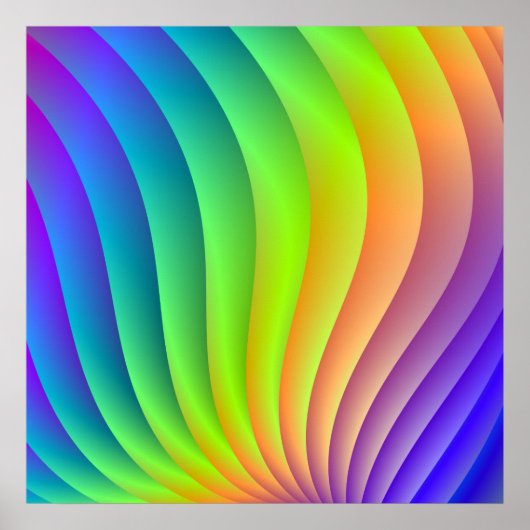 Kleurgolf Poster (Voorkant)