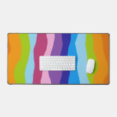 Kleurgolven Bureaumat (Keyboard & Muis)