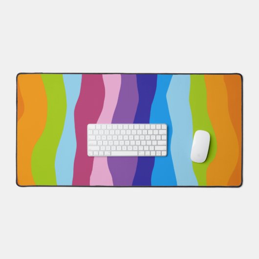 Kleurgolven Bureaumat (Keyboard & Muis)