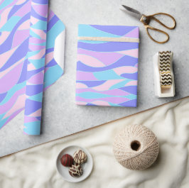 Kleurgolven Cadeaupapier