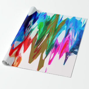 Kleurgolven Cadeaupapier