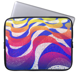 Kleurgolven Laptop Sleeve