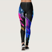 Kleurgolven Leggings (Achterkant)