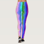 Kleurgolven Leggings (Achterkant)