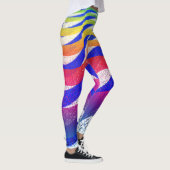 Kleurgolven Leggings (Rechts)