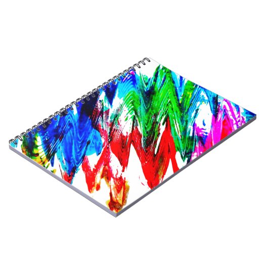 Kleurgolven Notitieboek (Linkerzijde)