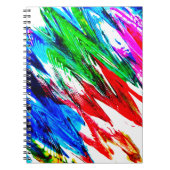 Kleurgolven Notitieboek (Voorkant)