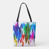 Kleurgolven Tote Bag (Achterkant)