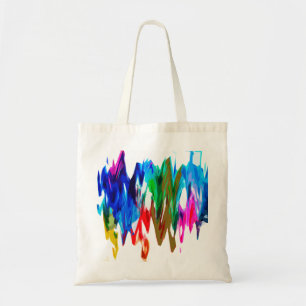 Kleurgolven Tote Bag