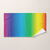 Kleurgradatie met lijnen handdoek (Handdoek)