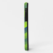 Kleurgradiëntgolven - groen Case-Mate iPhone case (Achterkant/links)