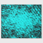 Kleurgrijpturquoise achtergrond. Halftone elemen Cadeaupapier (Vlak)