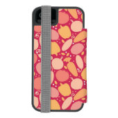 Kleurgroentenpatroon Incipio iPhone Portemonnee Hoesje (Agenda Achterkant)