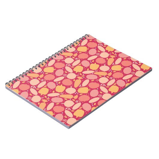 Kleurgroentenpatroon Notitieboek (Linkerzijde)