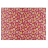 Kleurgroentenpatroon Snijplank (Voorkant)