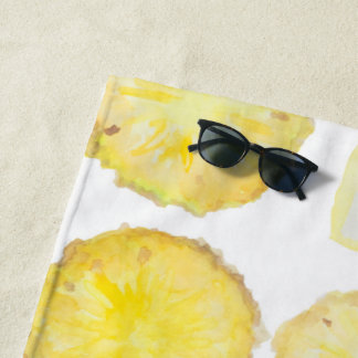 Kleurhanddoek voor ananassen strandlaken