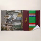 Kleurhanddoeken Afrikaans Strandlaken (Voorkant)