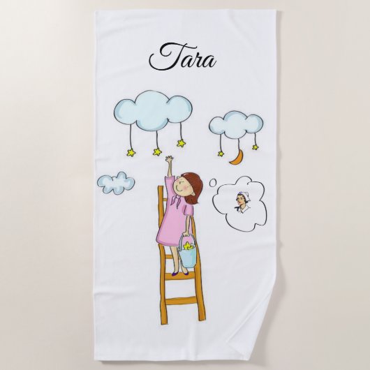 Kleurhanddoeken Strandlaken (Voorkant)