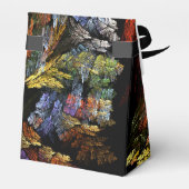 Kleurharmonie Abstracte Kunst Bedankdoosjes (Achterkant)