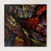 Kleurharmonie Abstracte Kunst Legpuzzel (Horizontaal)