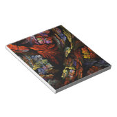 Kleurharmonie Abstracte Kunst Notitieblok (Schuin)