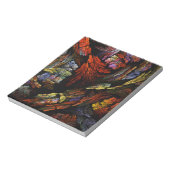 Kleurharmonie Abstracte Kunst Notitieblok (Linkerzijde)