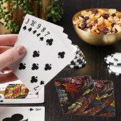 Kleurharmonie Abstracte Kunst Pokerkaarten (Insitu)